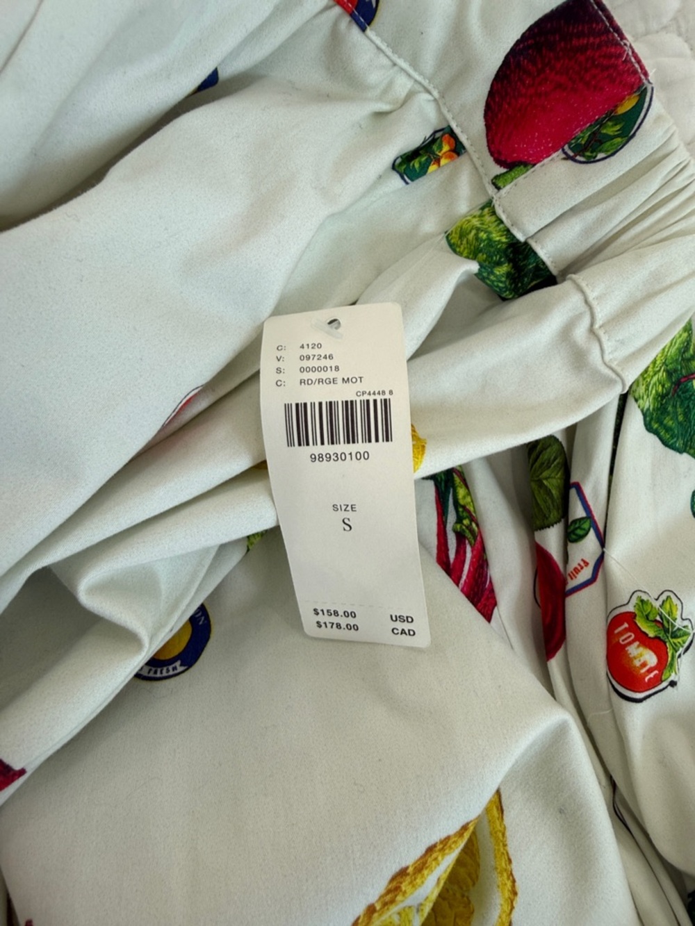 NWT The Jacie Poplin Printed Midi Skirt by Maeve - Anthropologie size Small - Picture 7 of 7